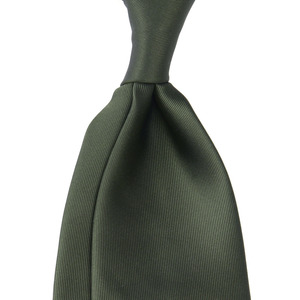 Twill Fabric Silk Solid_Olivegreen