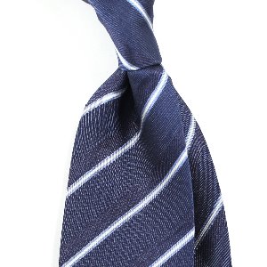 Regimental Silk Necktie_Blue